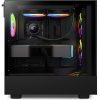 NZXT Kraken 240 240mm 2x120mm AIO RGB LCD fekete vízhűtéses processzor hűtő