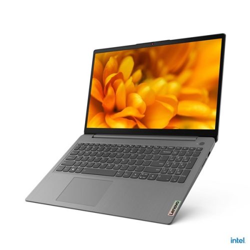 Lenovo IdeaPad 3 15ITL6 15,6"FHD/Intel Core i3-1115G4/8GB/256GB/Int.VGA/FreeDOS/szürke laptop