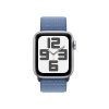Apple Watch SE3 Cellular (40mm) ezüst alumínium tok , kék sport pánt okosóra