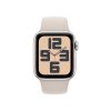 Apple Watch SE3 Cellular (40mm) csillagfény alumínium tok , csillagfény sport szíj (M/L) okosóra