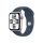 Apple Watch SE3 Cellular (44mm) ezüst alumínium tok , kék sport szíj (S/M) okosóra