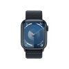 Apple Watch S9 Cellular (41mm) éjfekete alumínium tok , éjfekete sport pánt okosóra