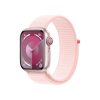 Apple Watch S9 Cellular (41mm) pink alumínium tok , világos pink sport pánt okosóra