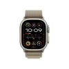 Apple Watch Ultra2 Cellular (49mm) titán tok , oliva alpesi pánt (L) okosóra
