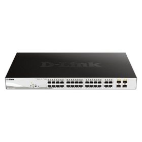   D-Link DGS-1210-28MP/E 24port GbE LAN 4x GbE RJ45/SFP Combo port PoE Smart switch
