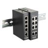 D-Link DIS-100E-5W 5x10/100 FE LAN port nem menedzselhető ipari switch