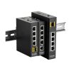 D-Link DIS-100G-5PSW 4x GbE PoE LAN 1x GbE SFP port nem menedzselhető ipari PoE switch