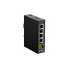 D-Link DIS-100G-5SW 4x GbE LAN 1x GbE SFP port nem menedzselhető ipari switch