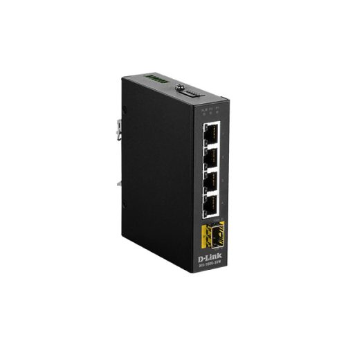 D-Link DIS-100G-5SW 4x GbE LAN 1x GbE SFP port nem menedzselhető ipari switch