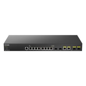   D-Link DXS-1210-12ST/E 8x10GbE LAN 2xSFP+ 2x10GbE SFP+/10G Base-T combo port L2 smart menedzselhető switch