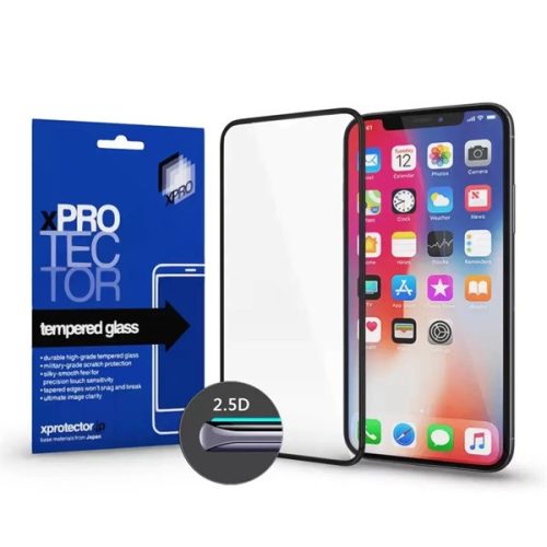 XPRO 127992 Xiaomi Redmi Note 12 Pro/12 Pro Plus Tempered Glass 0.33 Full 2.5D üveg kijelzővédő fólia