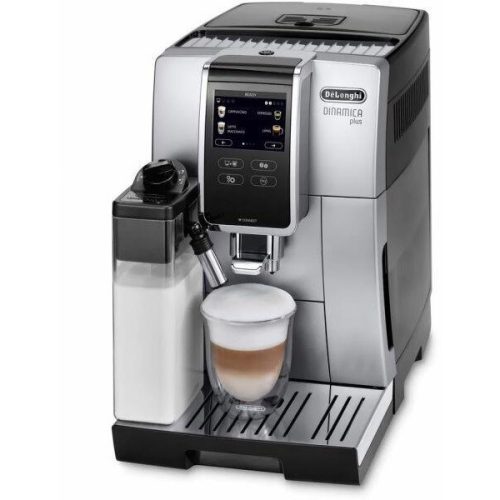 DeLonghi ECAM380.85.SB Dinamica Plus ezüst tejhabosítóval automata kávéfőző