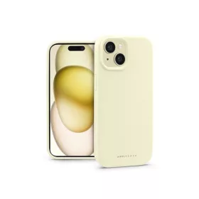   Roar KC0870 Apple iPhone 15 Cloud Skin sárga szilikon hátlap