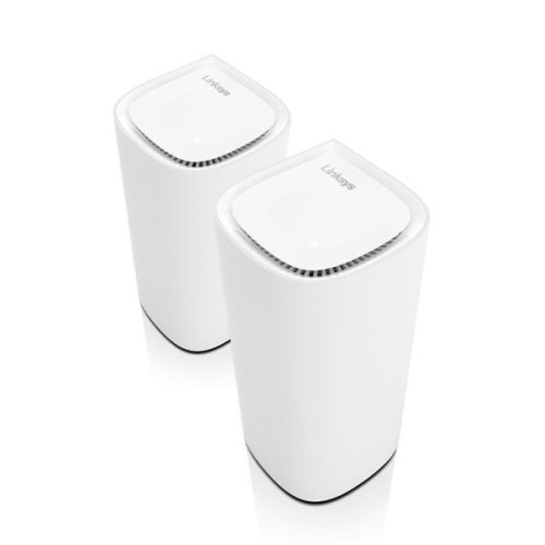 Linksys MX6202-KE Velop AXE5400 Pro 6E 2-Pack fehér Tri-Band Moduláris Vezeték nélküli Intelligens Mesh rendszer