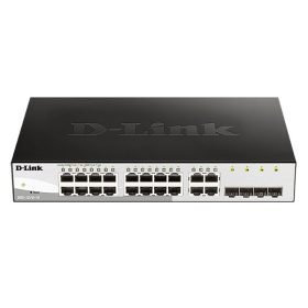   D-Link DGS-1210-16/E 16port GbE LAN 4x GbE RJ45/SFP Combo port Smart switch