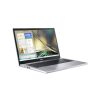 Acer Aspire A315-24P-R11R, 15.6" FHD, AMD Ryzen 3 7320U, 8GB, 512GB SSD, UMA, DOS, ezüst laptop