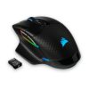 CORSAIR DARK CORE RGB PRO (RGB, 18000dpi, vezetékes/vezeték nélküli) fekete gamer egér