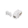 Lanberg KSU5-1090 Cat.5e UTP 90°-os betűzős árnyékolatlan RJ45 Keystone jack