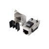 Lanberg KSF5-1090 Cat.5e FTP 90°-os betűzős árnyékolt RJ45 Keystone jack