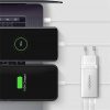 AXAGON ACU-DPQ65W 3x port (USB + dual USB-C), PD3.0/QC4+/PPS/Apple 65W fehér GaN töltő