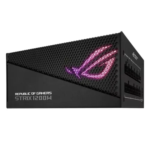 Asus ROG Strix 1200W 80+ Gold Aura Edition ventillátorral moduláris tápegység