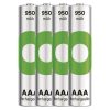 GP ReCyko NiMH Akkumulátor HR03 (AAA) 950mAh 4db