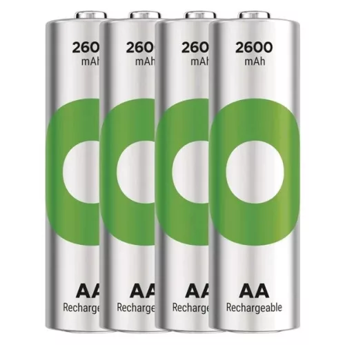 GP ReCyko NiMH Akkumulátor HR6 (AA) 2600mAh 4db