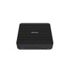 Zotac ZBOX-CI343-BE Mini/Intel N100/fekete barebone asztali számítógép