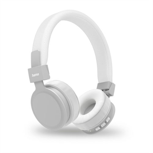 Hama 184197 "FREEDOM LIT" Bluetooth fehér fejhallgató