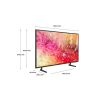 Samsung 65" UE65DU7172UXXH Crystal 4K UHD Smart TV