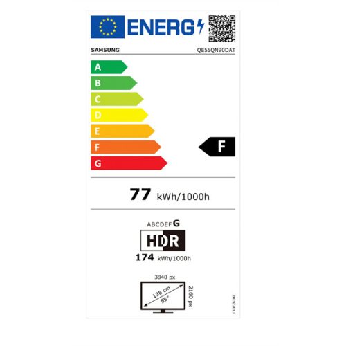 Samsung 55" QE55QN90DATXXH 4K UHD Smart Neo QLED Mini LED TV