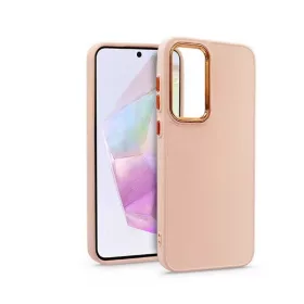   Haffner HF268441 Samsung Galaxy A35 5G Frame rózsaszín szilikon hátlap