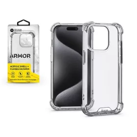   Roar KC247217 Apple iPhone 15 Pro Armor Gel átlátszó szilikon hátlap