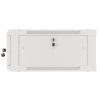 Lanberg WF01-6604-10S 19" 4U SZÉL:600mm MÉLY:600mm MAG:290mm lapraszerelt üvegajtós szürke fali rack szekrény