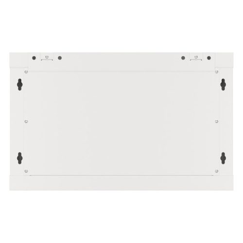 Lanberg WF01-6406-10S 19" 6U SZÉL:600mm MÉLY:450mm MAG:379mm lapraszerelt üvegajtós szürke fali rack szekrény