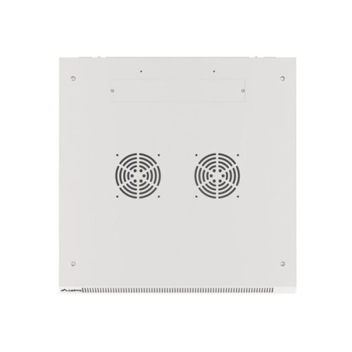 Lanberg WF01-6609-10S 19" 9U SZÉL:600mm MÉLY:600mm MAG:512mm lapraszerelt üvegajtós szürke fali rack szekrény