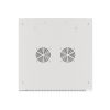 Lanberg WF01-6615-10S 19" 15U SZÉL:600mm MÉLY:600mm MAG:774mm lapraszerelt üvegajtós szürke fali rack szekrény