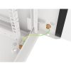 Lanberg WF01-6615-10S 19" 15U SZÉL:600mm MÉLY:600mm MAG:774mm lapraszerelt üvegajtós szürke fali rack szekrény