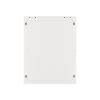 Lanberg WF01-6615-10S 19" 15U SZÉL:600mm MÉLY:600mm MAG:774mm lapraszerelt üvegajtós szürke fali rack szekrény