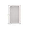 Lanberg WF01-6618-10S 19" 18U SZÉL:600mm MÉLY:600mm MAG:907mm lapraszerelt üvegajtós szürke fali rack szekrény