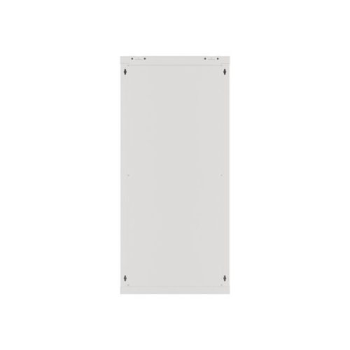 Lanberg WF01-6427-10S 19" 27U SZÉL:600mm MÉLY:450mm MAG:1307mm lapraszerelt üvegajtós szürke fali rack szekrény