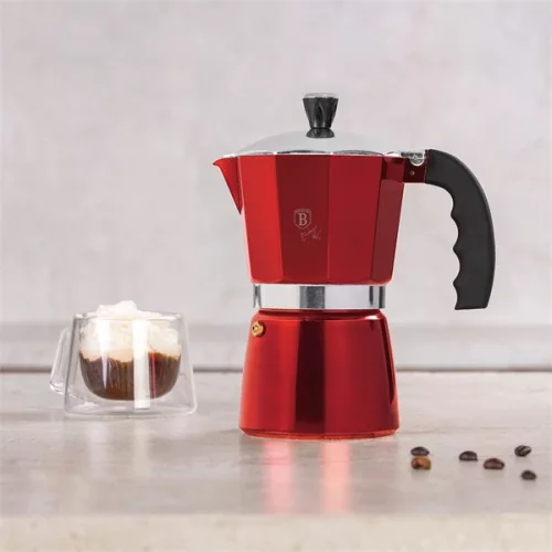 Berlinger Haus BH/8583 burgundy 9 személyes kotyogós kávéfőző