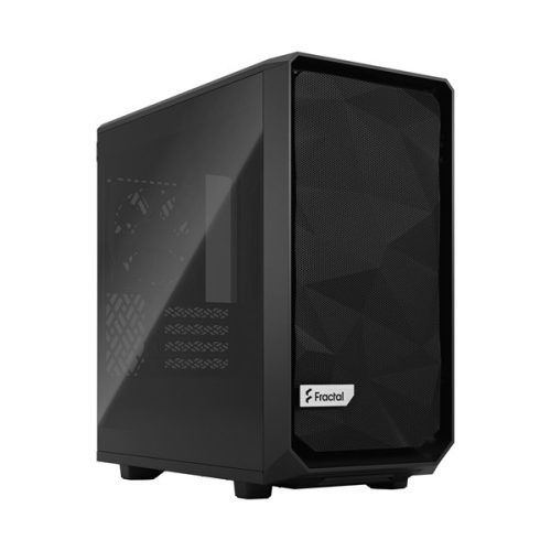 Fractal Design Meshify 2 Mini fekete (táp nélküli) ablakos mATX ház