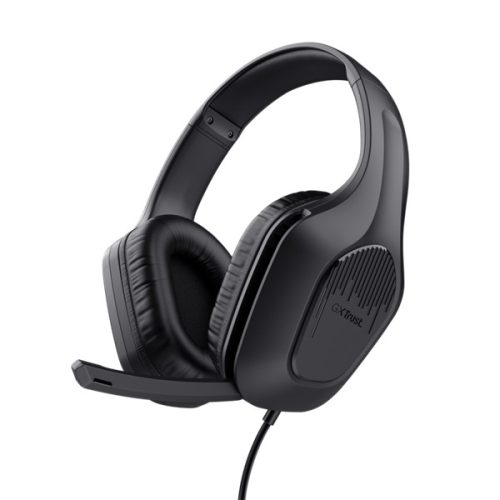 Trust GXT415 Zirox vezetékes fekete gamer headset