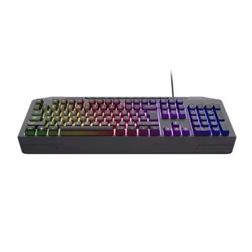 Trust GXT836 Evocx HU vezetékes fekete gamer billentyűzet