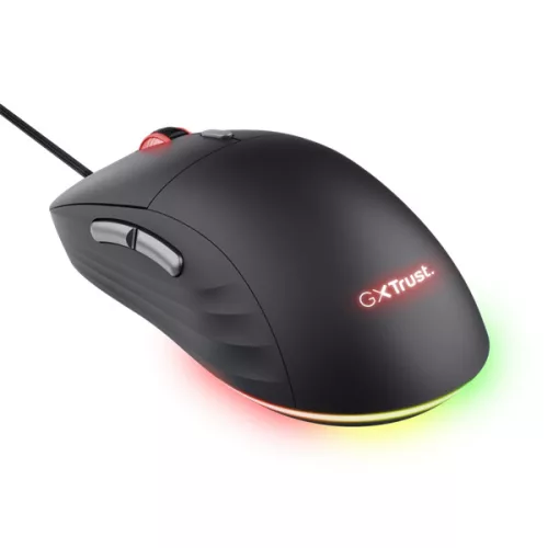 Trust GXT925 Redex II Lightweight vezetékes fekete gamer egér