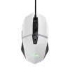 Trust GXT109W Felox vezetékes fehér gamer egér