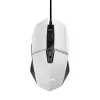 Trust GXT109W Felox vezetékes fehér gamer egér