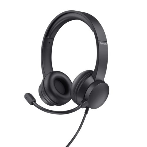 Trust Ayda PC vezetékes fekete headset