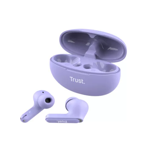Trust Yavi ENC True Wireless Bluetooth lila fülhallgató
